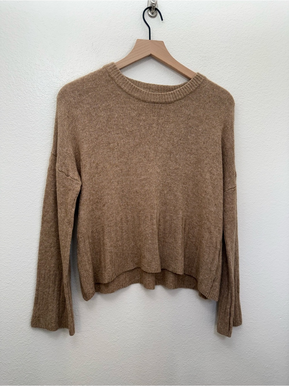 Madewell Ayres Wide-Sleeve Pullover Sweater Wool Blend Small - Picture 3 of 10
